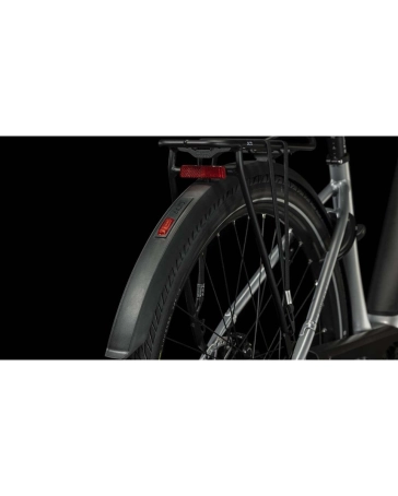 Vélo électrique urbain Unisexe SUPREME HYBRID SLX 625 Argent