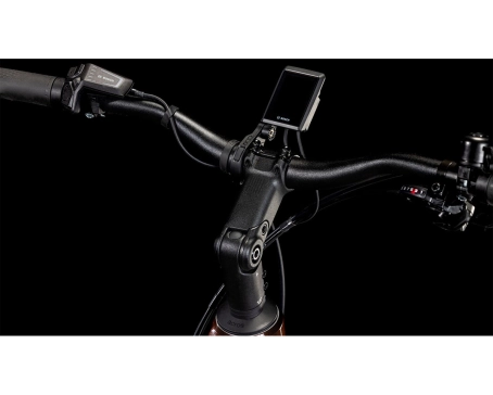Vélo électrique trekking Femme TOURING HYBRID PRO 625 Cannelle