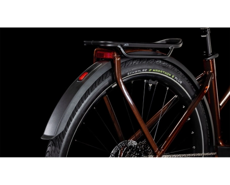 Vélo électrique trekking Femme TOURING HYBRID PRO 625 Cannelle