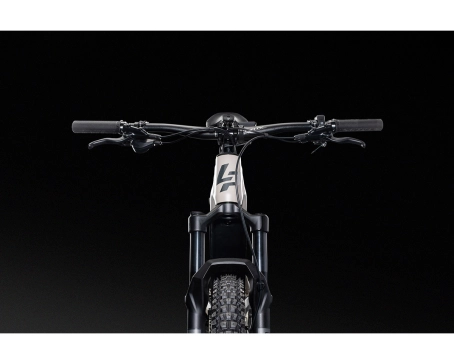 VTT électrique tout suspendu Unisexe OVERVOLT TR 6.8 Beige Pierre