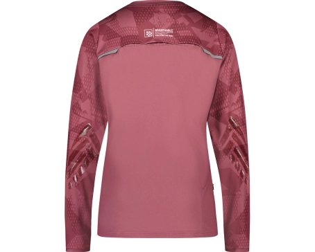 Maillot manches longues Femme MAYA Rouge Épicé