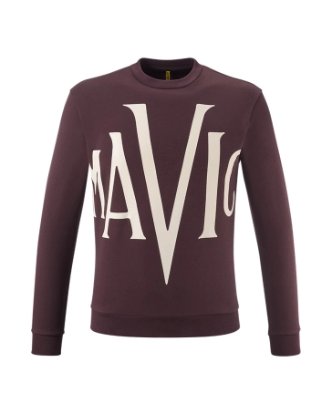 Sweat Unisexe HERITAGE V Aubergine