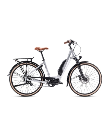 Vélo électrique urbain Unisexe E-CITY STEPS N5 26 418 Wh Argent