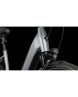 Vélo électrique urbain Unisexe SUPREME HYBRID SLX 625 Argent - Image 4/6