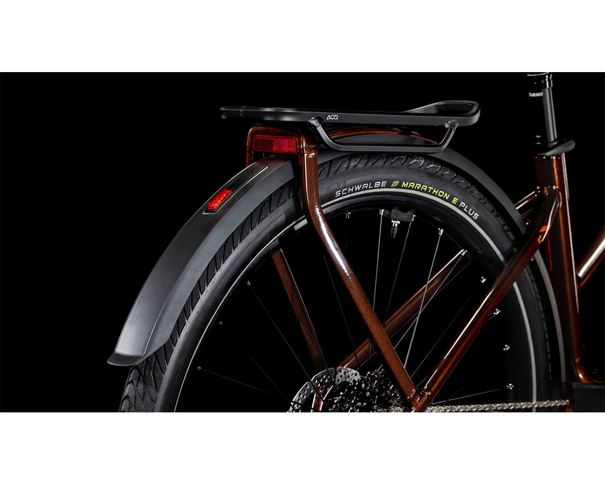 Vélo électrique trekking Femme TOURING HYBRID PRO 625 Cannelle