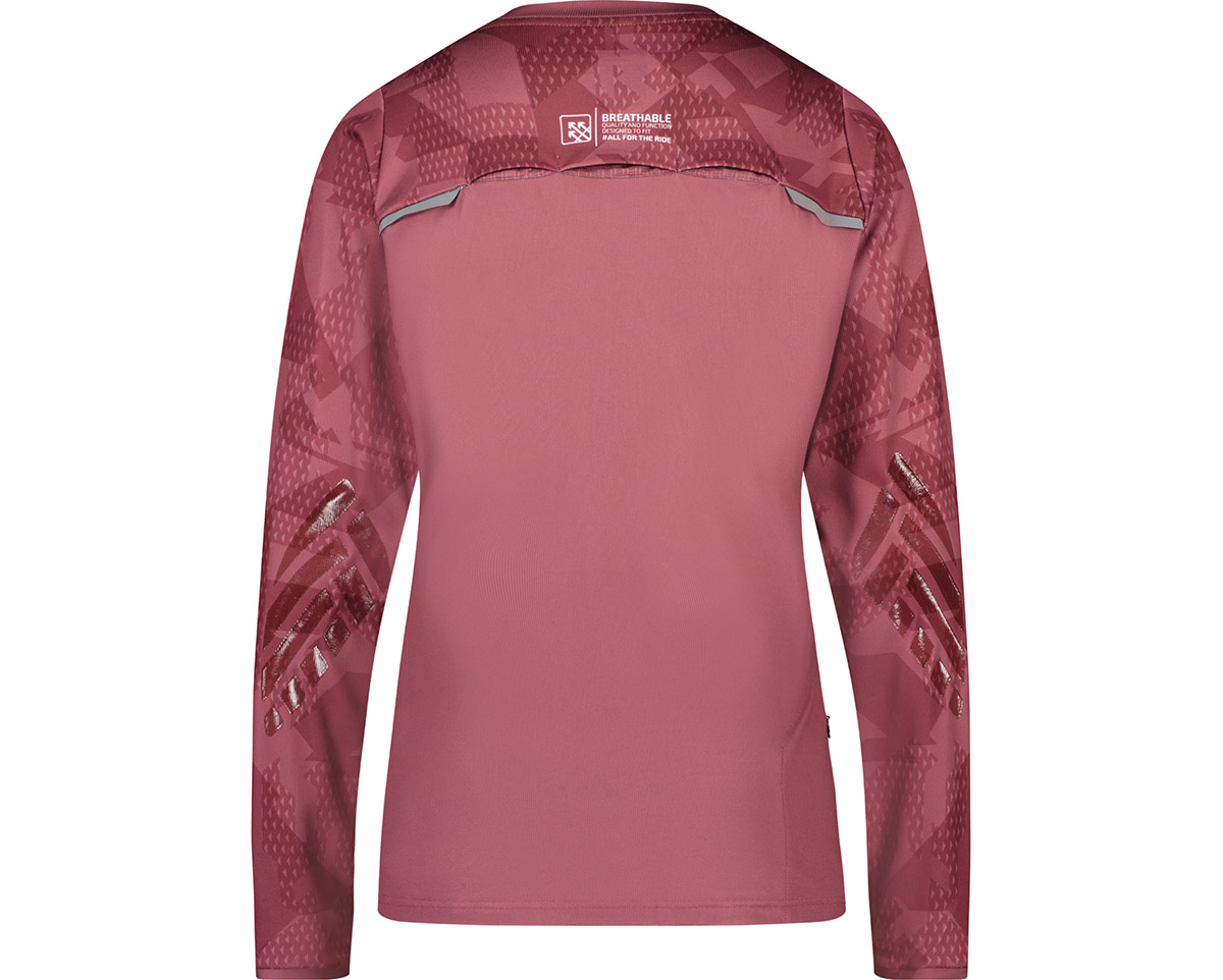 Maillot manches longues Femme MAYA Rouge Épicé