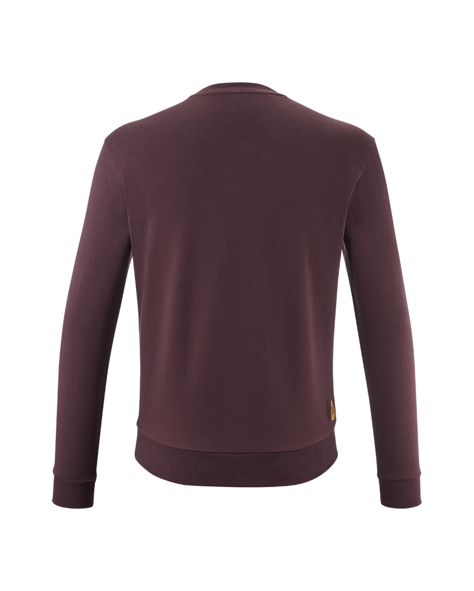 Sweat Unisexe HERITAGE V Aubergine