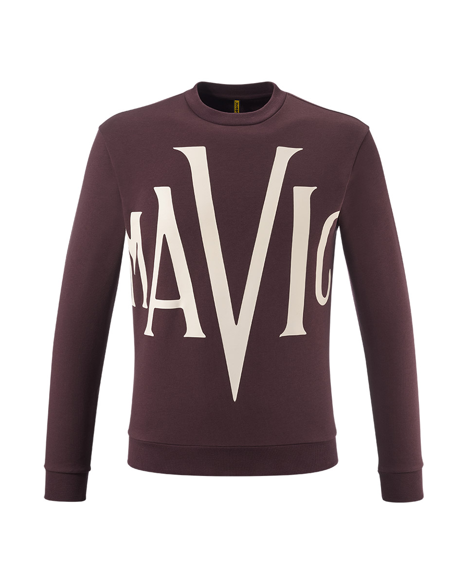 Sweat Unisexe HERITAGE V Aubergine