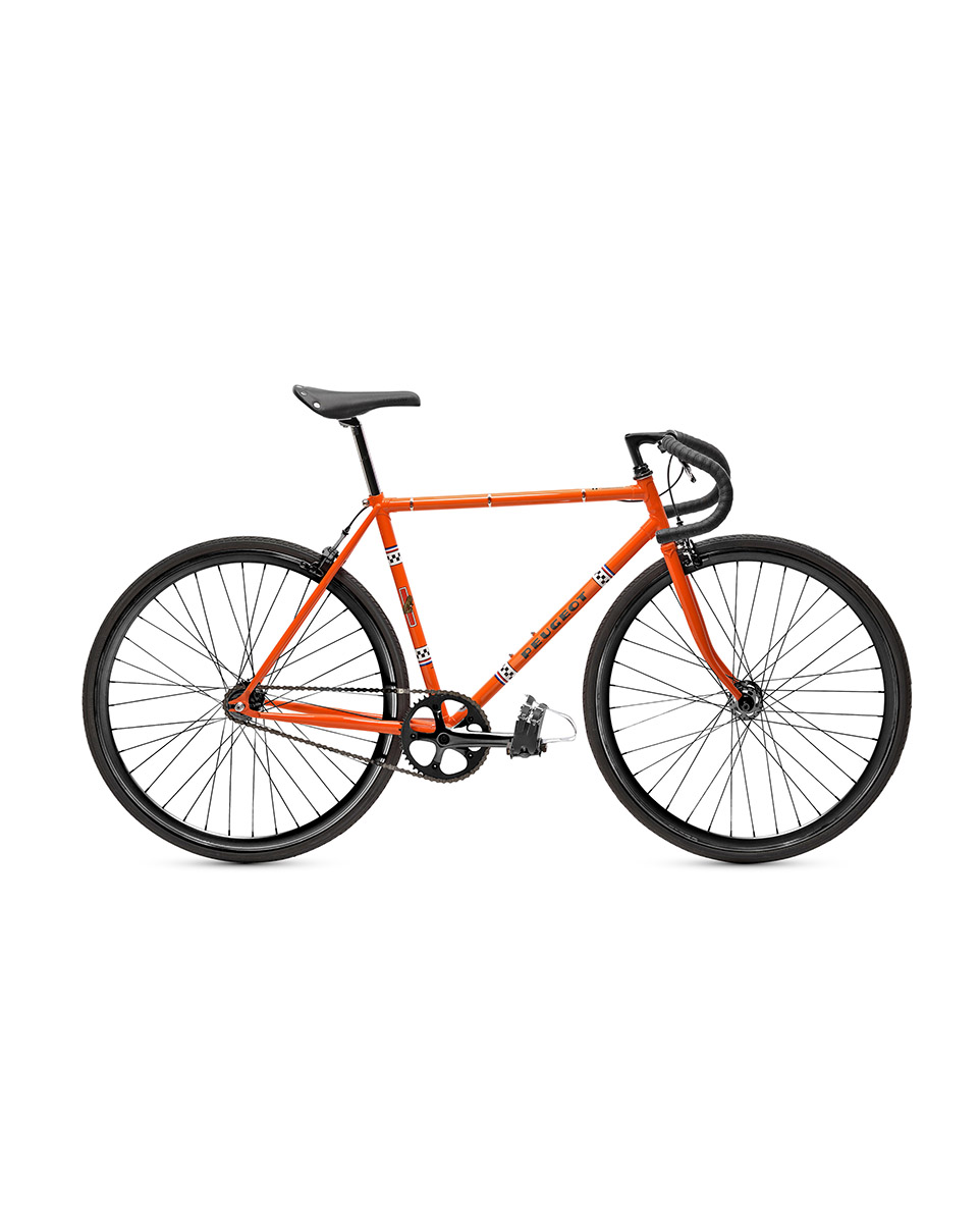 Vélo fixie urbain LU01 Orange