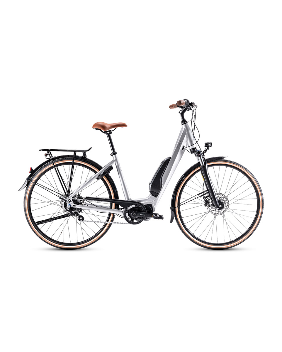Vélo électrique urbain Unisexe E-CITY STEPS N5 28 504 Wh Argent